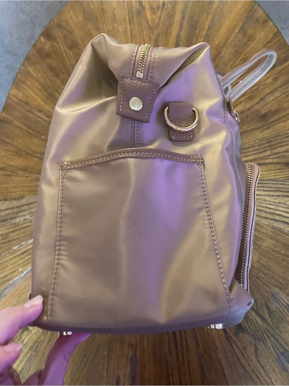 Austin Fowler Briggs Bag Champagne Nylon Tote